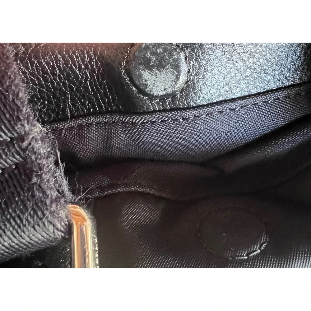 Burberry Black Nylon Convertible Backpack